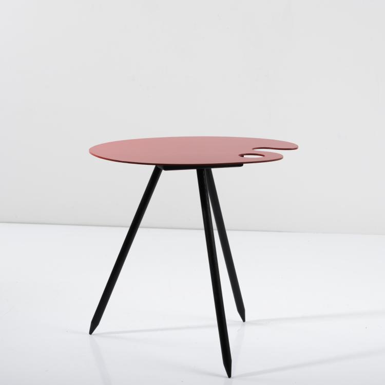 Bild 4 zu Objekt, 2 'Palette' end tables, c. 1958, Lucien De Roeck, Belgien, 158B 430