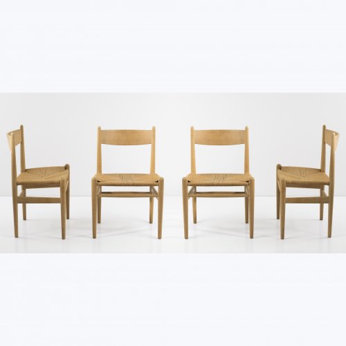 4 'CH36' chairs, 1962