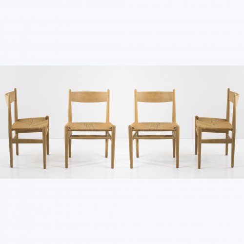 4 'CH36' chairs, 1962