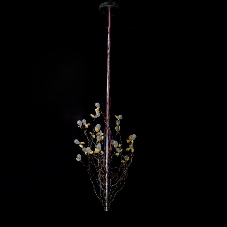 Hauptbild zu Objekt, 'Birds Birds Birds' ceiling light, 1990s, Ingo Maurer, Ingo Maurer GmbH, M&uuml;nchen, 157A 217