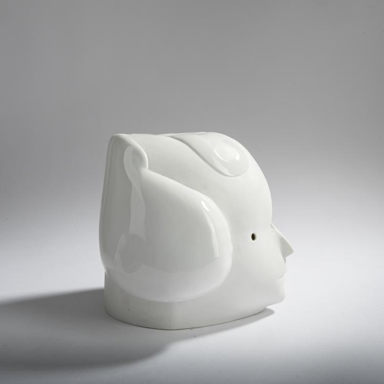 Bild 2 zu Objekt, 'Kopf mit Frisur', 1986, Joachim Schmettau, Goebel Galerie, R&ouml;dental, 157C 630