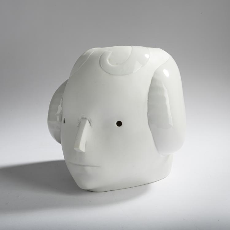 Bild 4 zu Objekt, 'Kopf mit Frisur', 1986, Joachim Schmettau, Goebel Galerie, R&ouml;dental, 157C 630