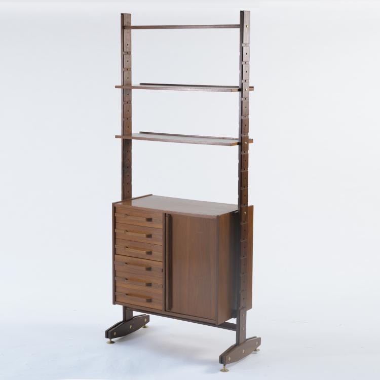 Hauptbild zu Objekt, Bookshelf, c. 1952, Italien, 158A 31