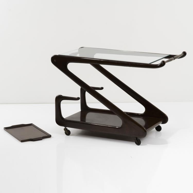 Bild 2 zu Objekt, Serving cart, c. 1955, Guglielmo Ulrich (attributed), Italien, 158A 50