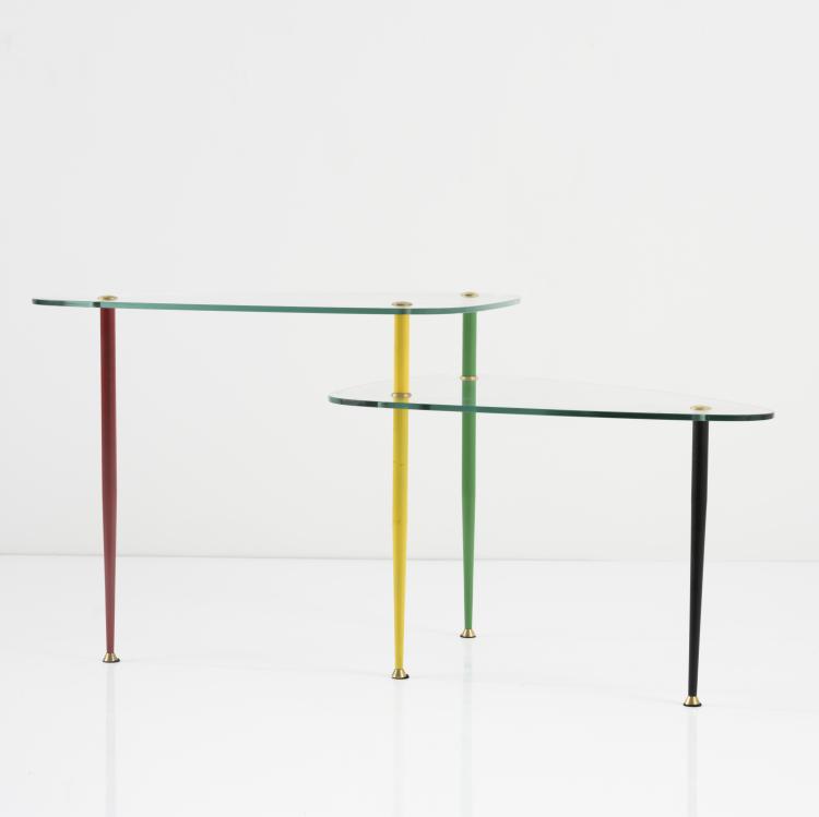 Hauptbild zu Objekt, Side table / coffee table 'Arlecchino', 1960s, Vitrex, Sassuolo, 158A 167
