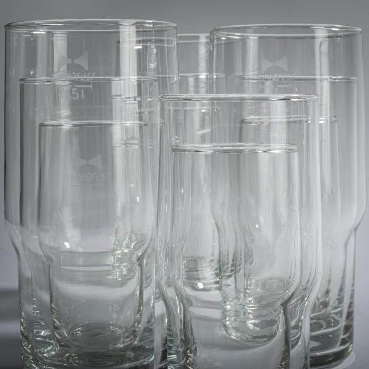 Bild 3 zu Objekt, 36 'Superfest' glasses, 1978/79, Margarete Jahny,Erich M&uuml;ller,Paul Bittner,Fritz Keuchel,Tilo Poitz, VEB Kombinatbetrieb VEB Sachsenglas, Schwepnitz, 157A 97