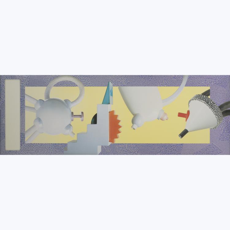 Hauptbild zu Objekt, 3 posters, 1980s, Martine Bedin,Matteo Thun, Memphis, Mailand, 158A 118