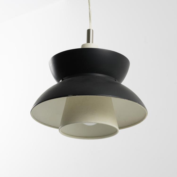 Hauptbild zu Objekt, 'S&ouml;vaernspendel' ceiling light, c. 1952, J&ouml;rn Utzon, Nordisk Solar Compagni, D&auml;nemark, 157B 285