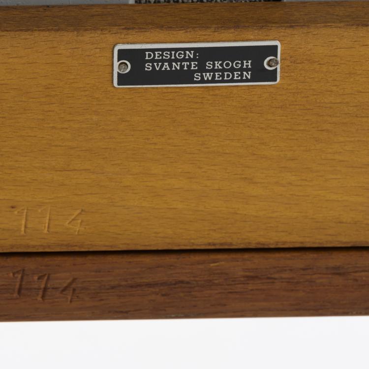 Bild 1 zu Objekt, 2 armchairs, c. 1957, Svante Skogh, Persons, Olof Fat&ouml;ljindustri, J&ouml;nk&ouml;ping, 157B 321