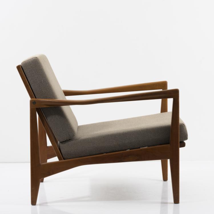 Bild 4 zu Objekt, 2 armchairs, c. 1957, Svante Skogh, Persons, Olof Fat&ouml;ljindustri, J&ouml;nk&ouml;ping, 157B 321
