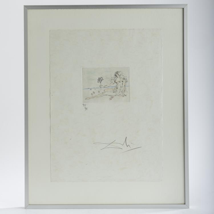 Bild 1 zu Objekt, 'Petits Nus d'Apollinaire', 1967, Salvador Dal&iacute;, 157C 667