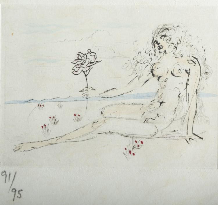 Bild 3 zu Objekt, 'Petits Nus d'Apollinaire', 1967, Salvador Dal&iacute;, 157C 667