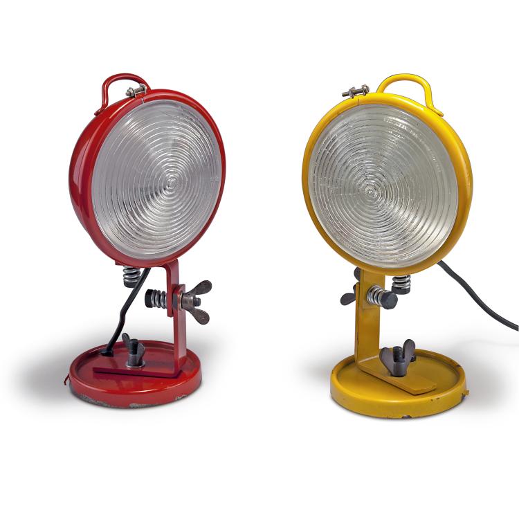 Hauptbild zu Objekt, 2 'Jeep' wall lights, 1969, Cesare Leonardi,Franca Stagi, Lumenform, Scorz&egrave;, 158A 194