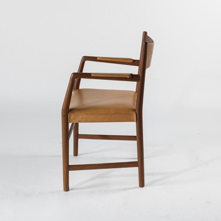 Bild 1 zu Objekt, 'Rathaus'-Stuhl, um 1937, Hans J. Wegner, Planm&ouml;bler, Aarhus, 158B 370