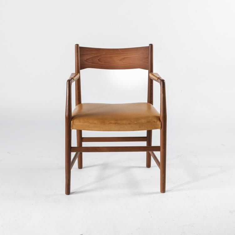 Bild 3 zu Objekt, 'Rathaus'-Stuhl, um 1937, Hans J. Wegner, Planm&ouml;bler, Aarhus, 158B 370