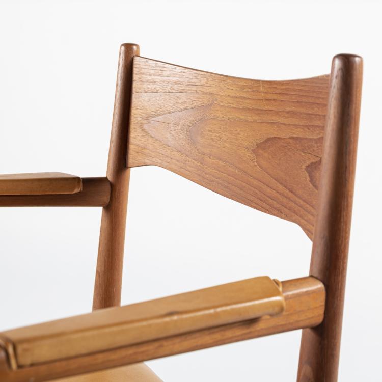 Bild 4 zu Objekt, 'Rathaus'-Stuhl, um 1937, Hans J. Wegner, Planm&ouml;bler, Aarhus, 158B 370