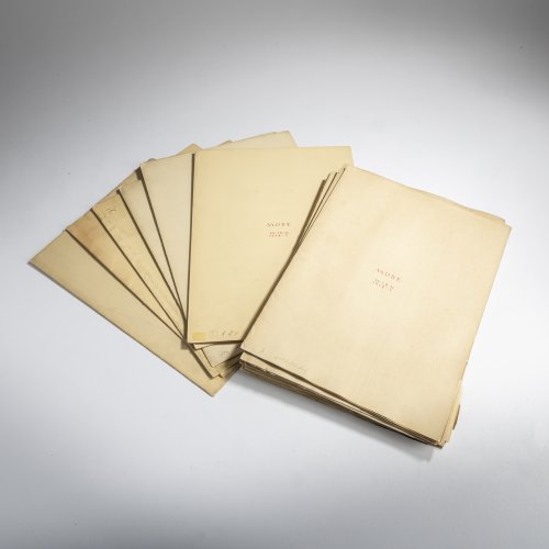 11 folders 'Mode Wien', 1914/15