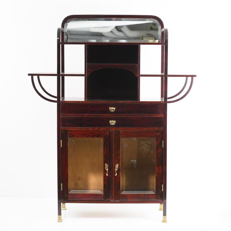 Bild 1 zu Objekt, Vitrinenschrank, um 1905, Thonet, Wien, 159C 628