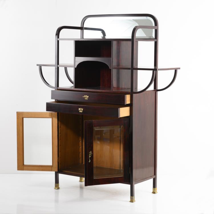 Bild 2 zu Objekt, Vitrinenschrank, um 1905, Thonet, Wien, 159C 628