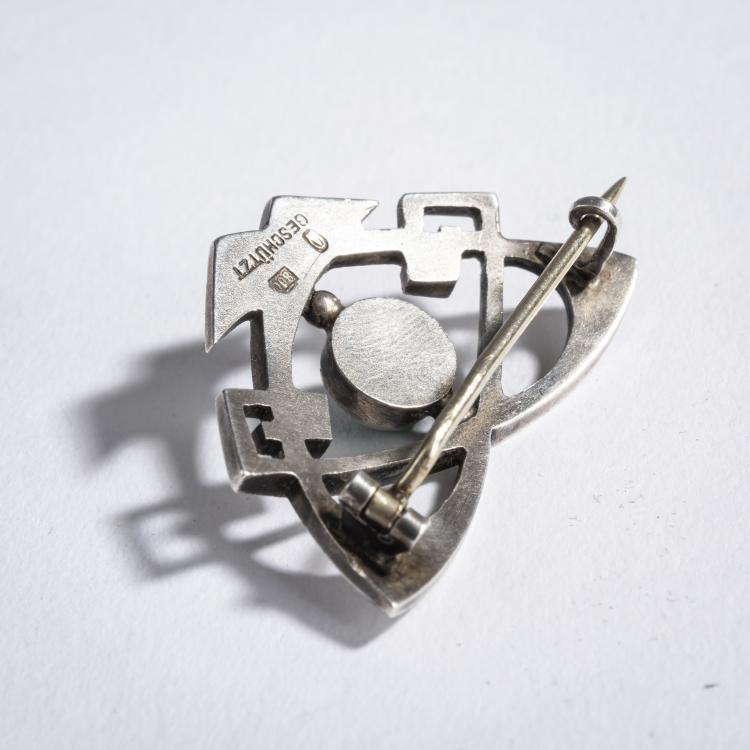 Bild 1 zu Objekt, Brosche, um 1905, Odenwald, A., Pforzheim, 159C 488