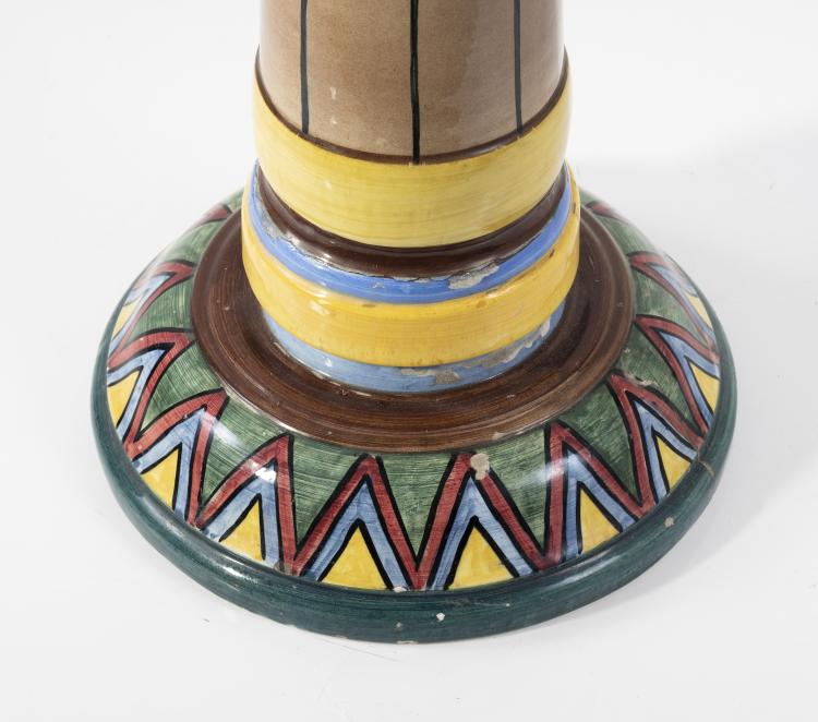 Bild 2 zu Objekt, Cachepot with pillar, 1920s, England, 159C 585