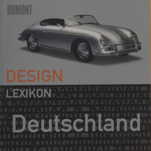 Mixed lot of four books: Design Dasein, Stilwandel, Design-Lexikon Deutschland, Von Acryl bis Zement 