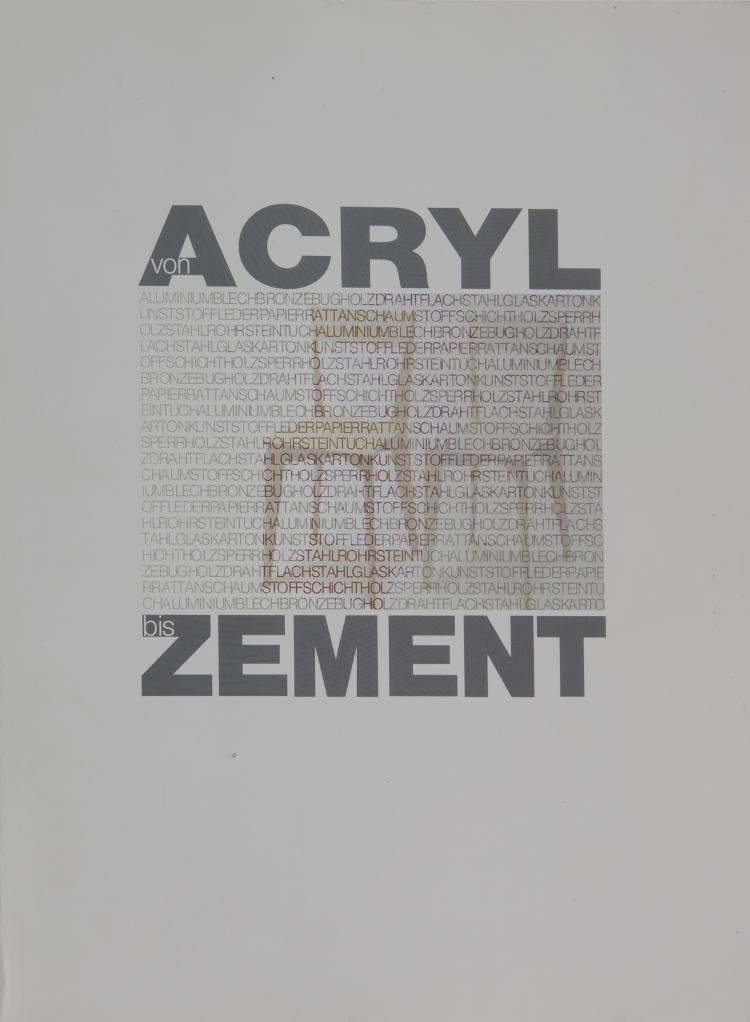 Bild 3 zu Objekt, Mixed lot of four books: Design Dasein, Stilwandel, Design-Lexikon Deutschland, Von Acryl bis Zement , Fachliteratur, 158B 539