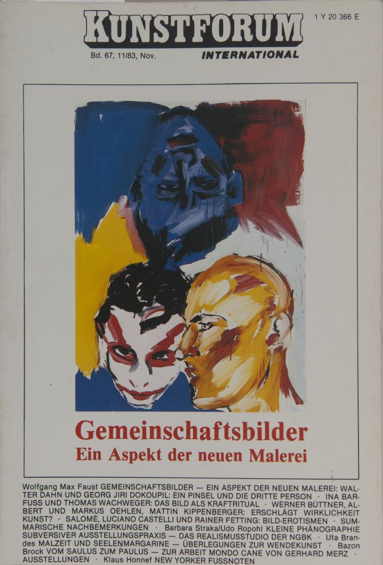 Bild 3 zu Objekt, Mixed lot of 6 books: 80s Style, Unmittelbare Vergangenheit, Markierungen, Prototypen der Designwerkstatt, Kunstforum 66 and 67, Fachliteratur, 158B 540