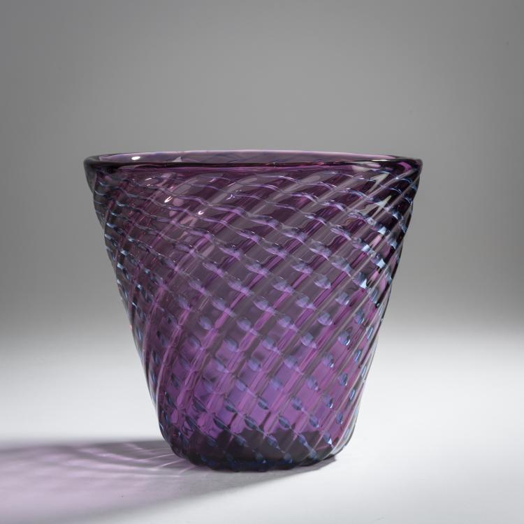 Hauptbild zu Objekt, 'Griglia' vase, c. 1961, Archimede Seguso, Seguso, Archimede, Murano, 158C 995