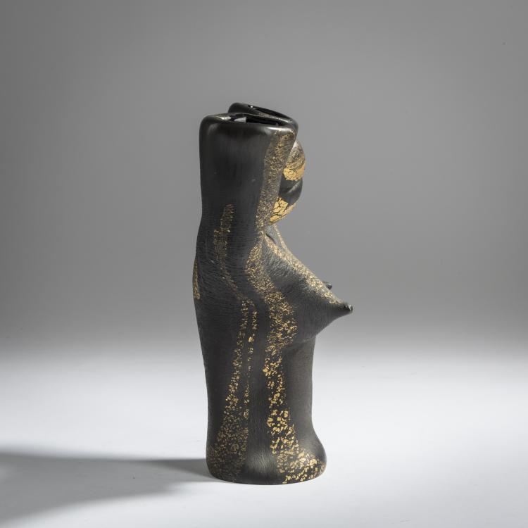 Bild 1 zu Objekt, Unique vase 'Nerox torso', c. 1952, Toso, Fratelli, Murano, 158C 971