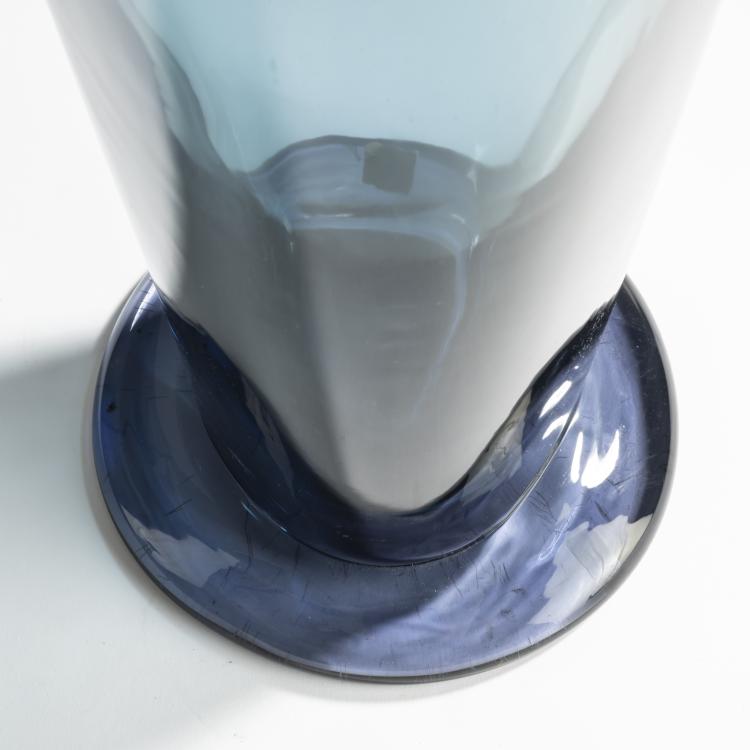 Bild 2 zu Objekt, Tall 'Sommerso verde violetto' vase, 1957, Flavio Poli, Seguso Vetri d'Arte, Murano, 158C 926