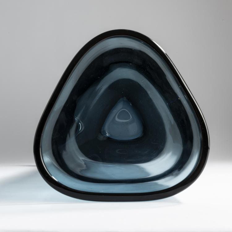 Bild 3 zu Objekt, Tall 'Sommerso verde violetto' vase, 1957, Flavio Poli, Seguso Vetri d'Arte, Murano, 158C 926