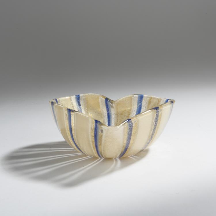 Bild 2 zu Objekt, 'A canne' bowl, c. 1948, Flavio Poli, Seguso Vetri d'Arte, Murano, 158C 911