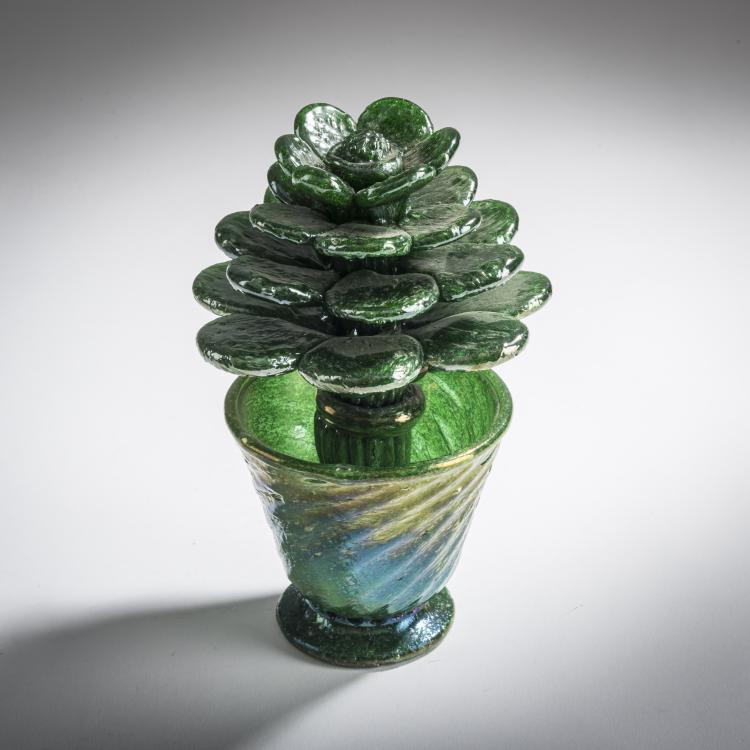 Bild 1 zu Objekt, 'Pianta grassa pulegoso', um 1938, Flavio Poli, Seguso Vetri d'Arte, Murano, 158C 905