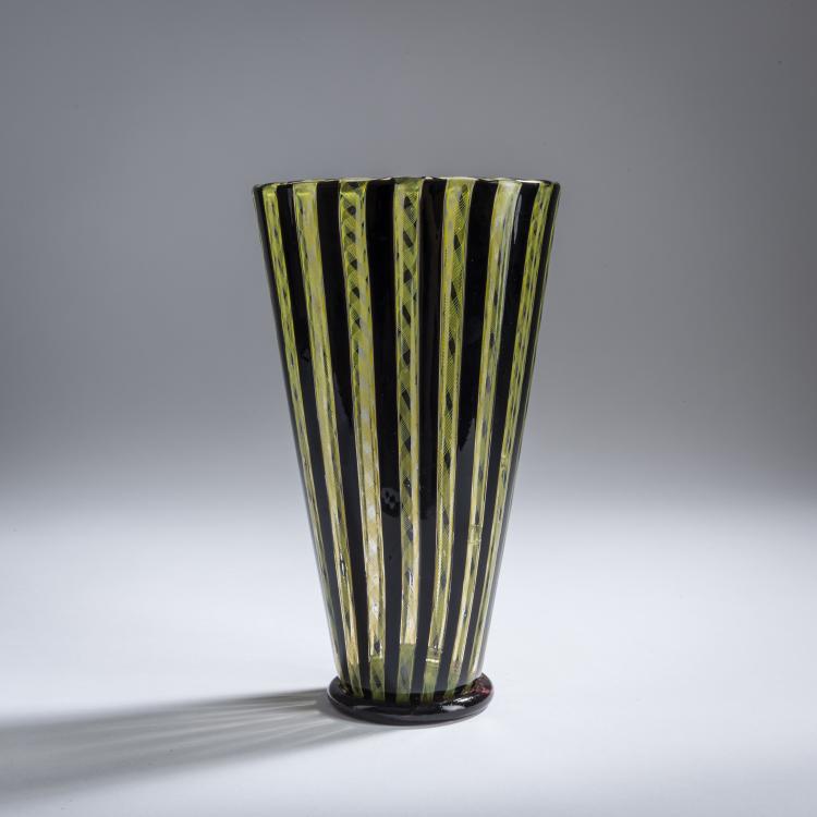 Hauptbild zu Objekt, Vase, 1952, Dino Martens, Toso, Aureliano, Murano, 158C 966