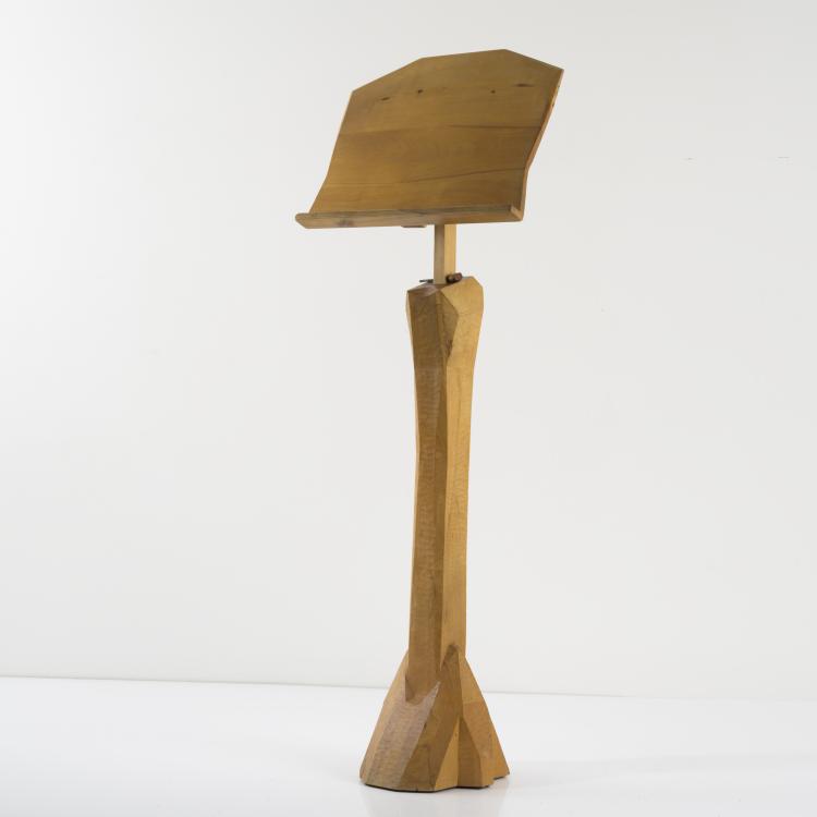 Bild 1 zu Objekt, Anthroposophical music stand, c. 1980, Rudolf Geraets, Geraets, Rudolf, 158B 550