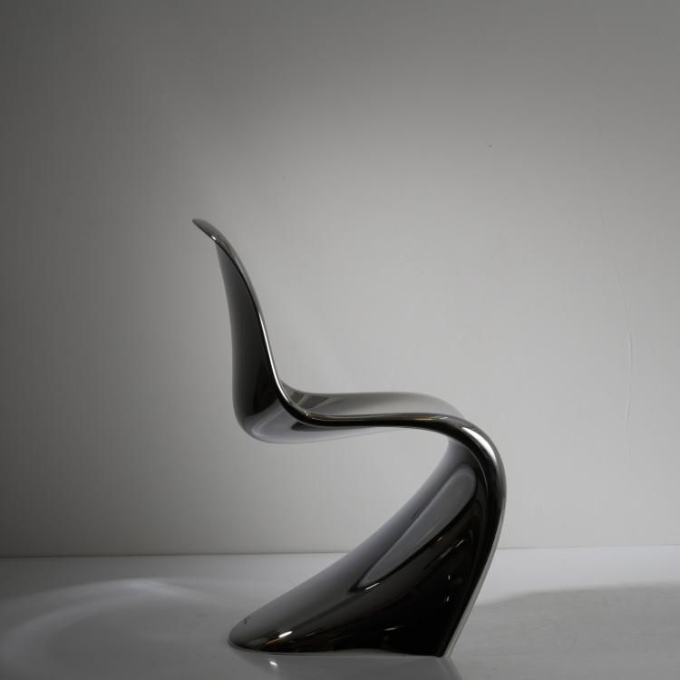 Bild 1 zu Objekt, 'Panton Chair' 'Chrome Classic', 1962/ 67, Verner Panton, Vitra Design, Weil am Rhein, 158B 507