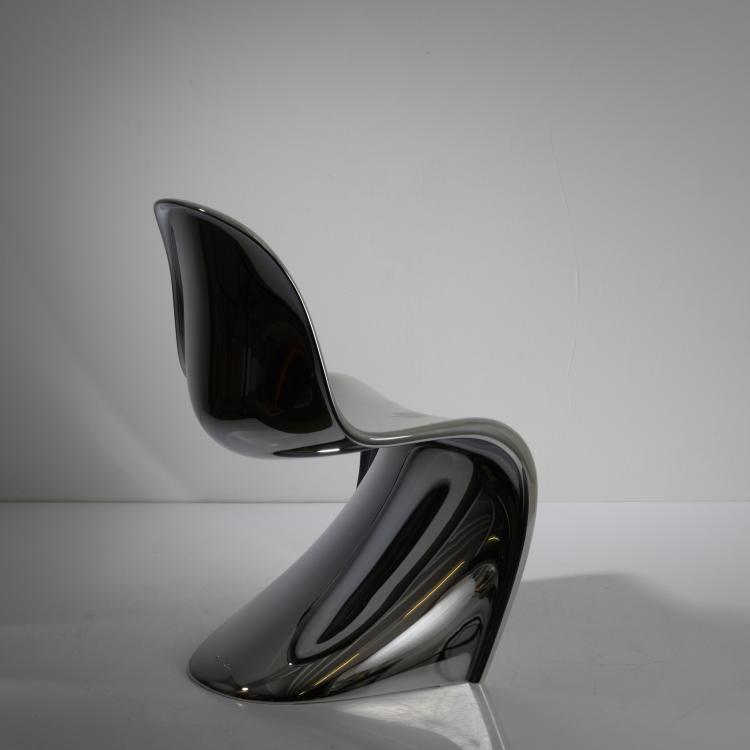 Bild 2 zu Objekt, 'Panton Chair' 'Chrome Classic', 1962/ 67, Verner Panton, Vitra Design, Weil am Rhein, 158B 507