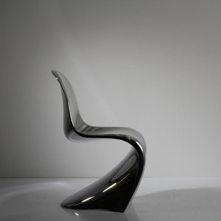 Bild 3 zu Objekt, 'Panton Chair' 'Chrome Classic', 1962/ 67, Verner Panton, Vitra Design, Weil am Rhein, 158B 507