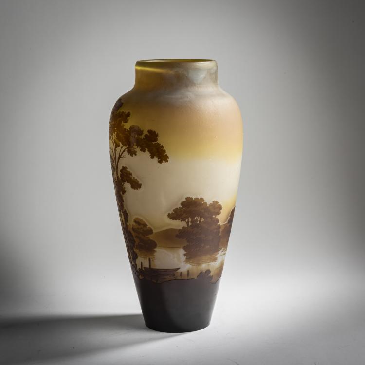 Bild 2 zu Objekt, Vase 'Paysage', 1905-08, Gall&eacute;, Etablissements, Nancy, 159B 185