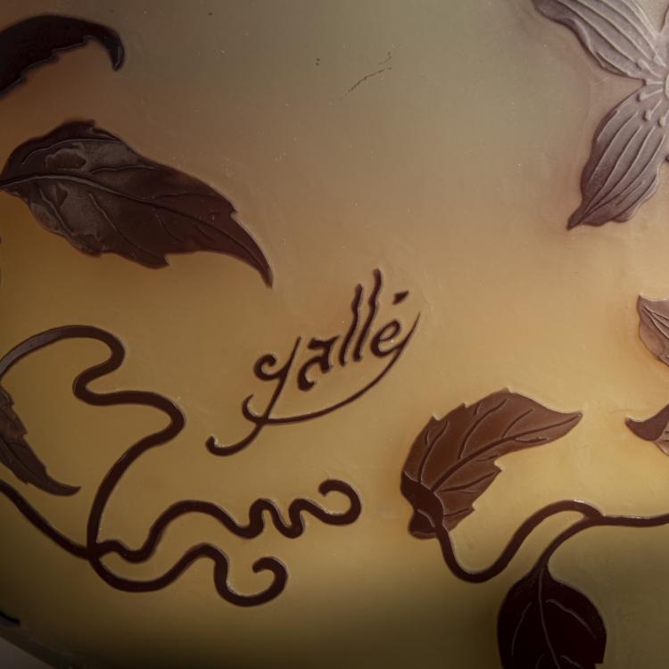 Bild 3 zu Objekt, Lampenschirm 'Cl&eacute;matites', 1908-20, Gall&eacute;, Etablissements, Nancy, 159B 188