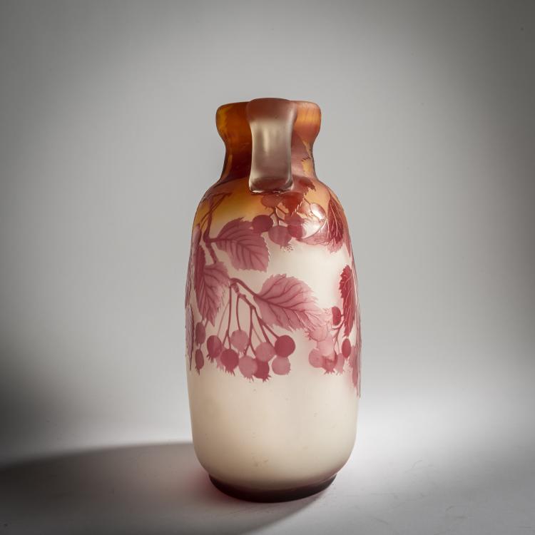 Bild 3 zu Objekt, Henkelvase 'Groseilles', 1908-20, Gall&eacute;, Etablissements, Nancy, 159B 189