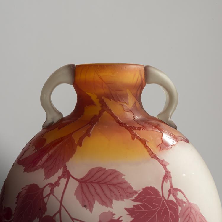 Bild 5 zu Objekt, Henkelvase 'Groseilles', 1908-20, Gall&eacute;, Etablissements, Nancy, 159B 189