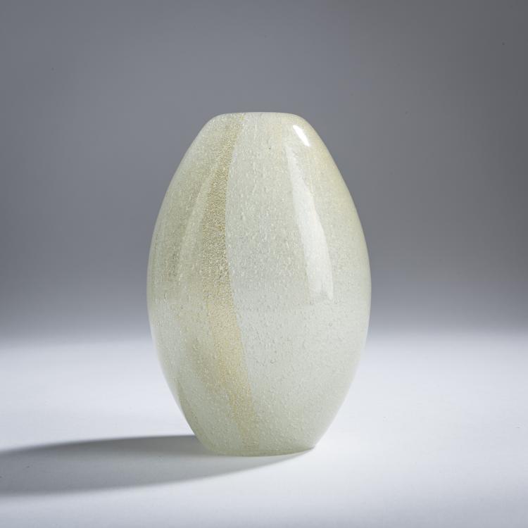 Hauptbild zu Objekt, 'Sommerso a bollicine' vase, 1934-36, Carlo Scarpa, Venini & C., Murano, 158C 795