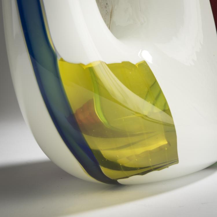 Bild 5 zu Objekt, 'Bandierine' vase, 1956, Anzolo Fuga, A.Ve.M., Murano, 158C 958