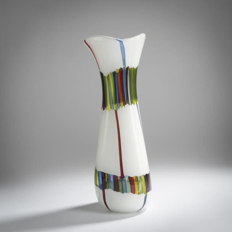 Hauptbild zu Objekt, 'A canne' vase, c. 1956, Anzolo Fuga, A.Ve.M., Murano, 158C 960