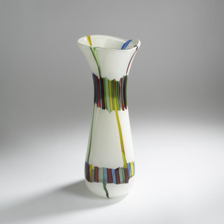 Bild 2 zu Objekt, 'A canne' vase, c. 1956, Anzolo Fuga, A.Ve.M., Murano, 158C 960