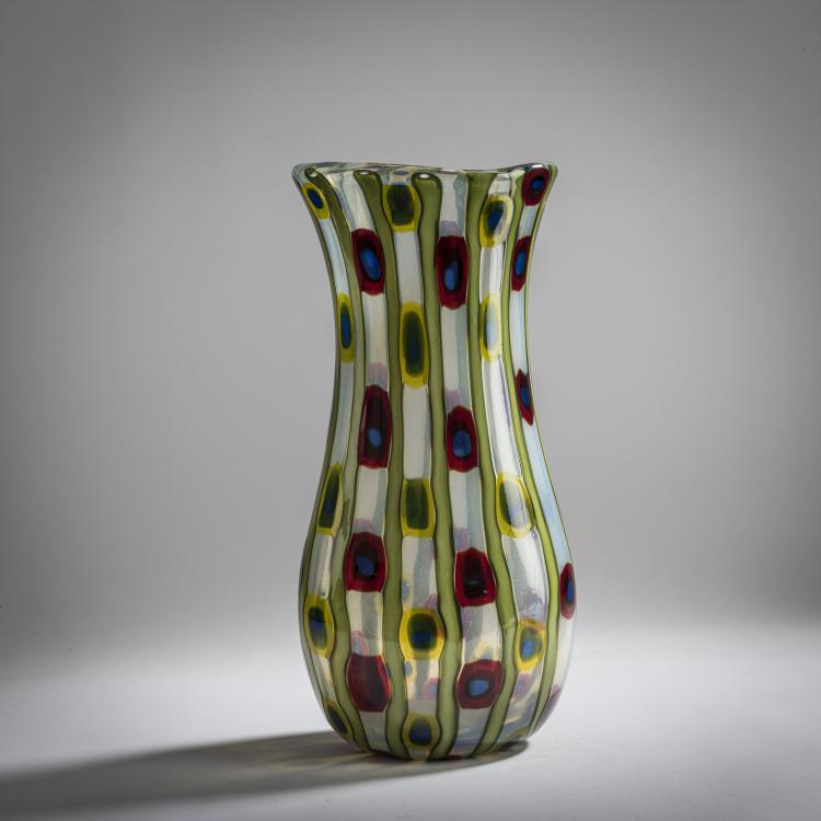Hauptbild zu Objekt, 'Transennati' vase, 1962, Anzolo Fuga, A.Ve.M., Murano, 158C 965