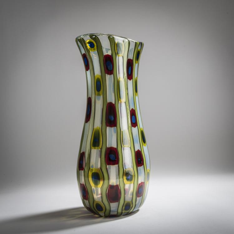 Bild 1 zu Objekt, 'Transennati' vase, 1962, Anzolo Fuga, A.Ve.M., Murano, 158C 965