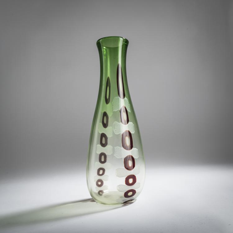 Bild 1 zu Objekt, 'Murrine Incatenate' vase, 1959, Anzolo Fuga, A.Ve.M., Murano, 158C 957